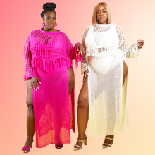 Load image into Gallery viewer, Island Vibes | Beach Coverup Set