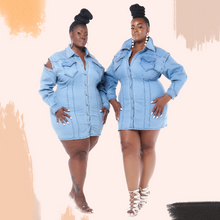 Load image into Gallery viewer, Exclusively Yours | Stretch Denim Dress