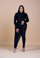 Load image into Gallery viewer, Femme Fatale 2.0 | Semi Sheer 2pc Jumpsuit Set