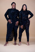 Load image into Gallery viewer, Femme Fatale 2.0 | Semi Sheer 2pc Jumpsuit Set