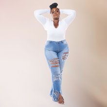 Load image into Gallery viewer, Shred Him | Distressed Jeans