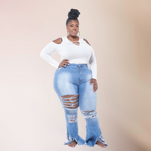 Load image into Gallery viewer, Shred Him | Distressed Jeans