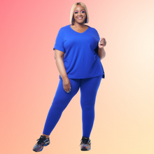 Load image into Gallery viewer, Taste The Rainbow Loungewear Set | Blue Magic