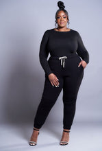 Load image into Gallery viewer, Transitions Jogger Set | Jet Black