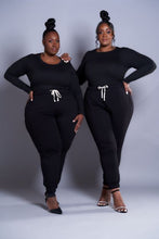 Load image into Gallery viewer, Transitions Jogger Set | Jet Black