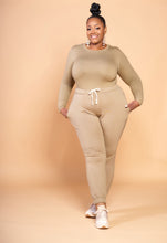 Load image into Gallery viewer, Transitions Jogger Set | Khaki