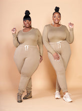 Load image into Gallery viewer, Transitions Jogger Set | Khaki