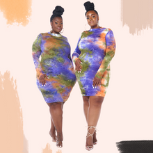 Load image into Gallery viewer, Fallin&#39; For You | Stretch Dress
