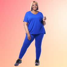 Load image into Gallery viewer, Taste The Rainbow Loungewear Set | Blue Magic
